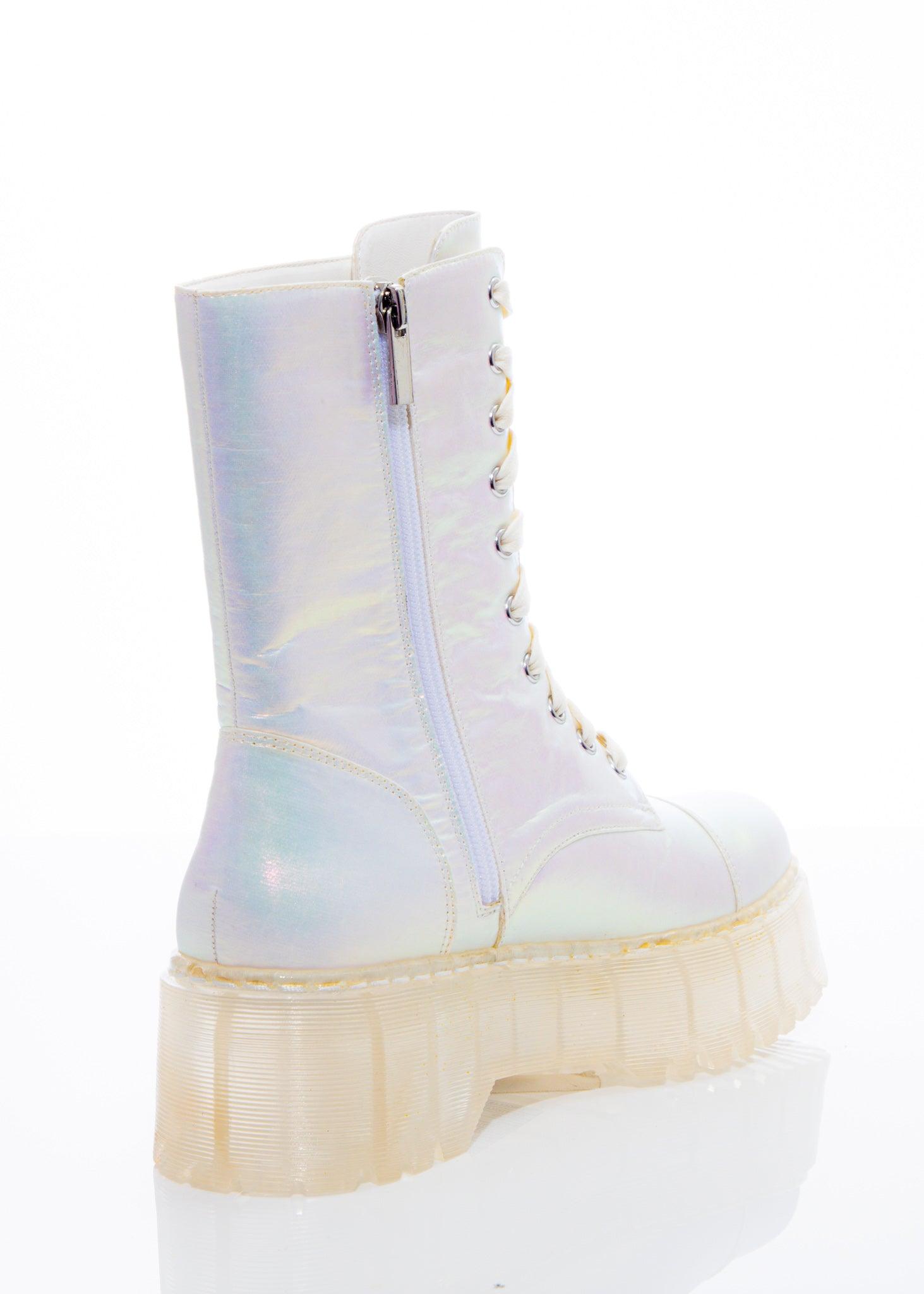 Elle Combat Boot