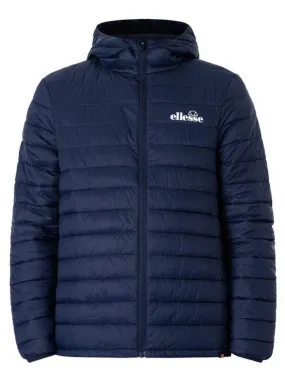 Ellesse Hooded Mazzini Padded Puffer Jacket Navy