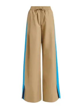 Essentiel Antwerp Fleetwoodmac Wide Leg Pants in Oat Cappuccino