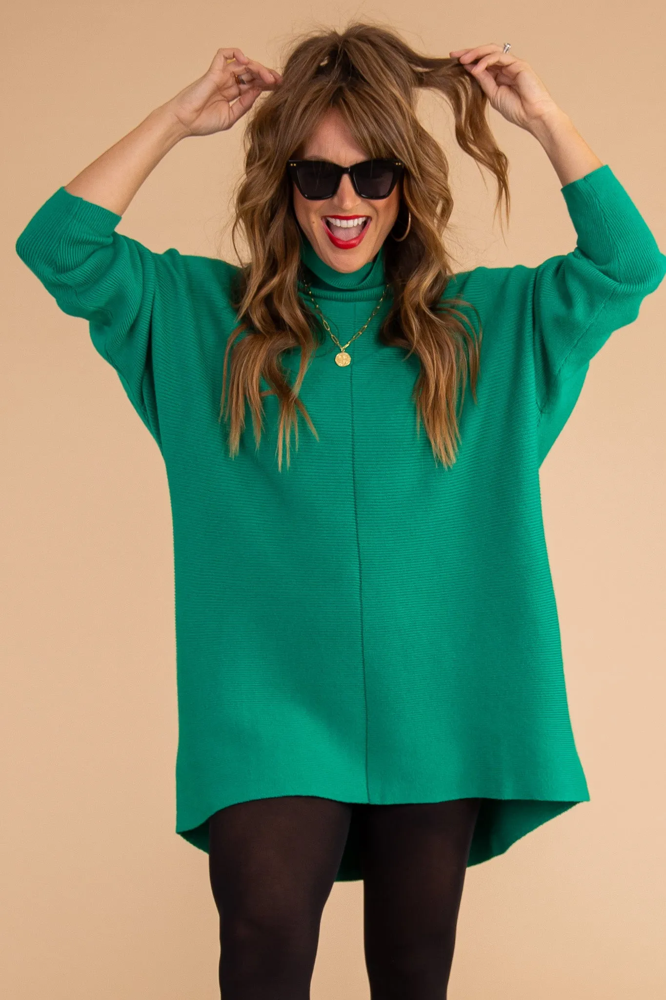 Evergreen Dreams Sweater Dress - FINAL SALE