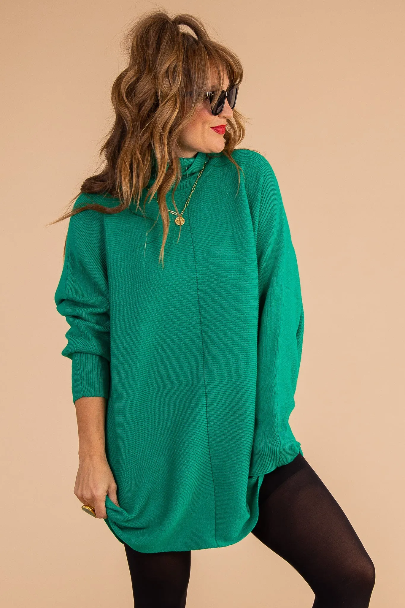 Evergreen Dreams Sweater Dress - FINAL SALE