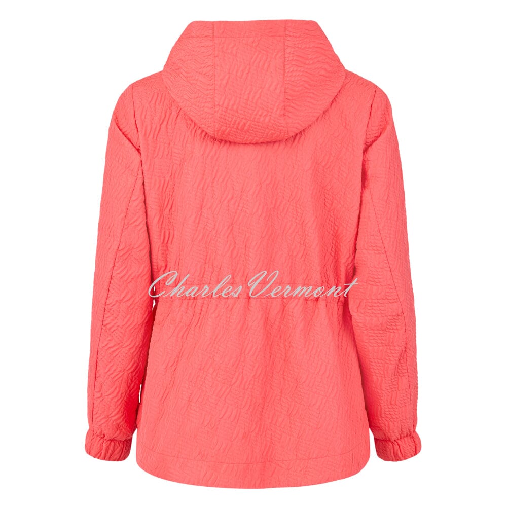 Frandsen Textured Jacket - Style 840-607-33 (Coral)