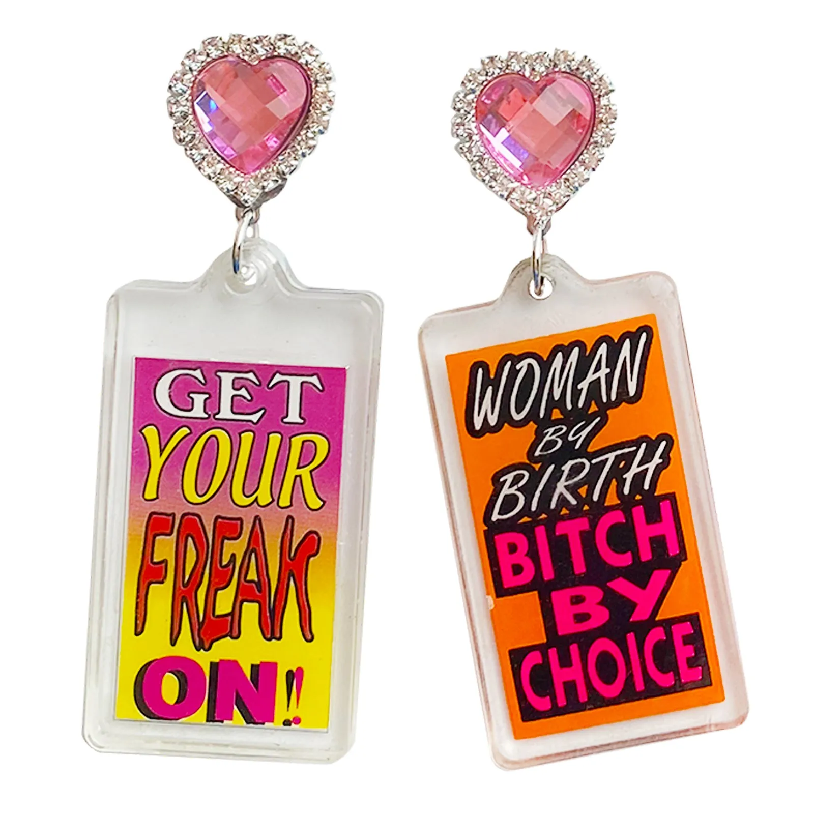 Freak On 80's Charm Earrings