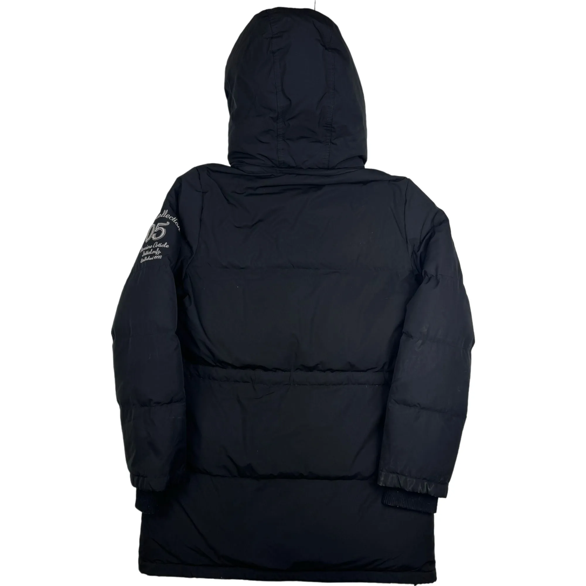 Fubu Collection Puffer Parka Jacket Black