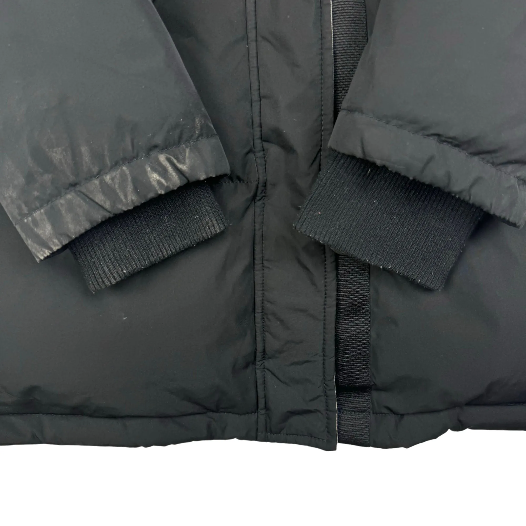 Fubu Collection Puffer Parka Jacket Black