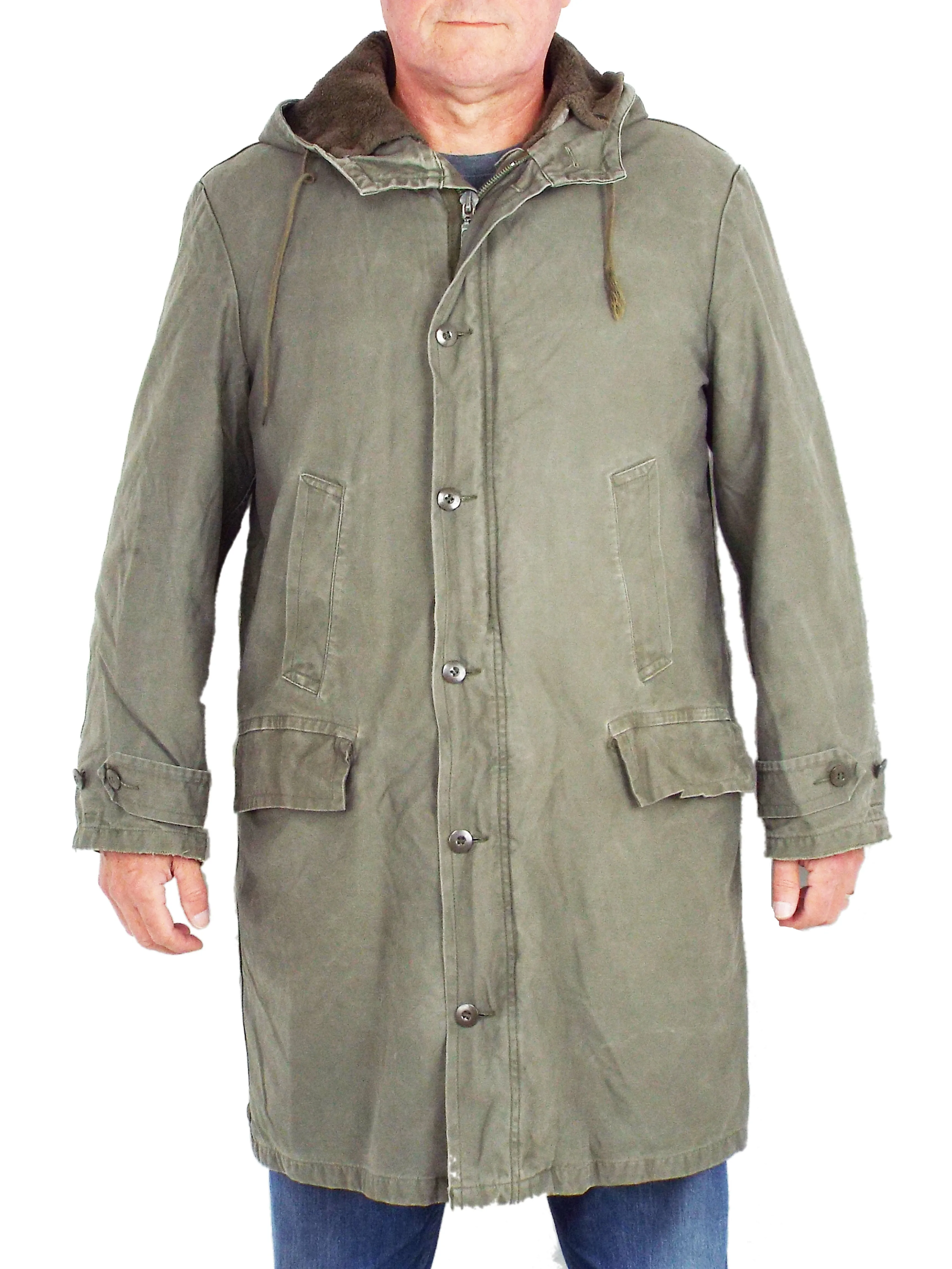 German Army Field Grey Parka - DISTRESSED