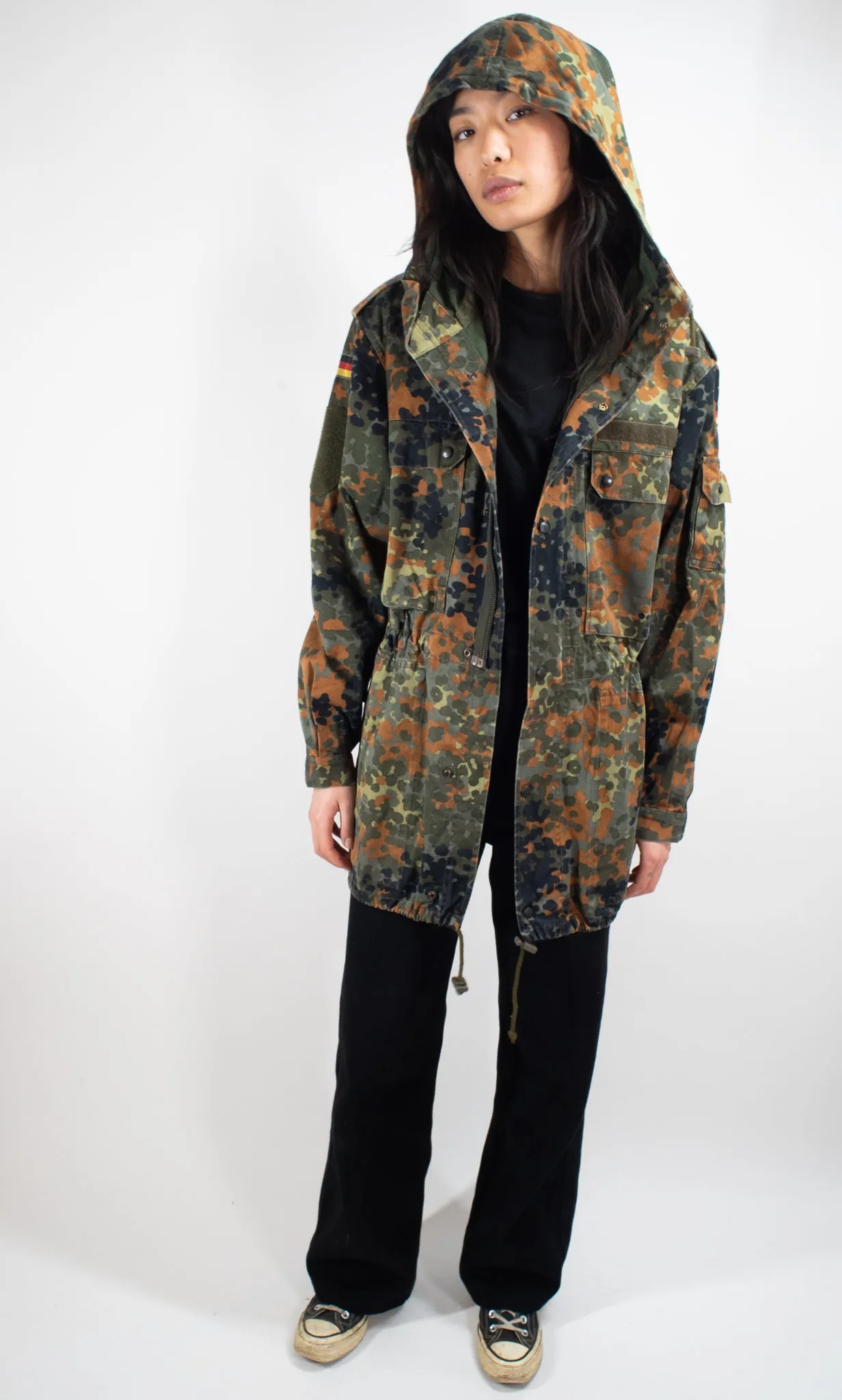 German Army - Vintage - Flecktarn Parka - Grade 1