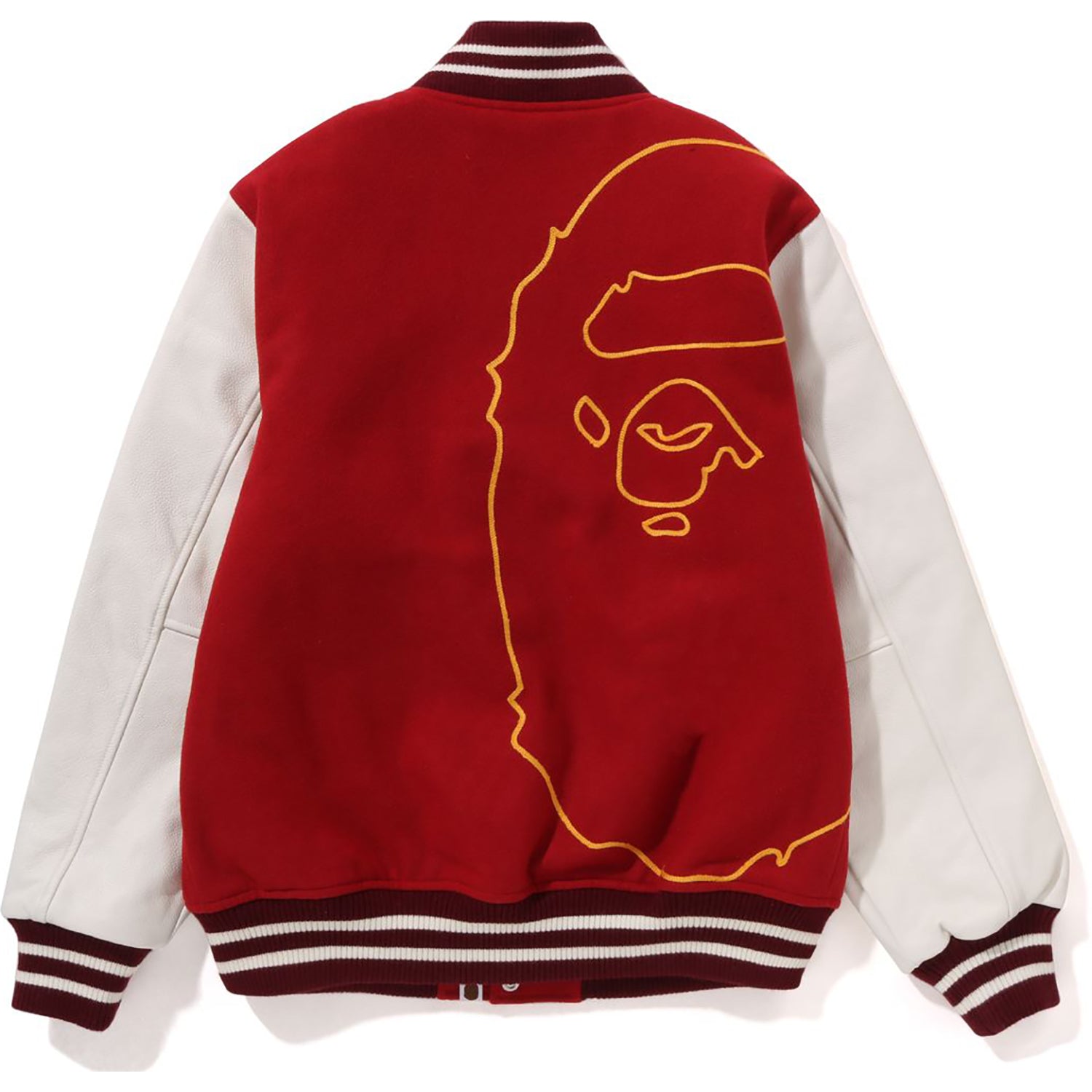 GIANT APE HEAD VARSITY JACKET MENS