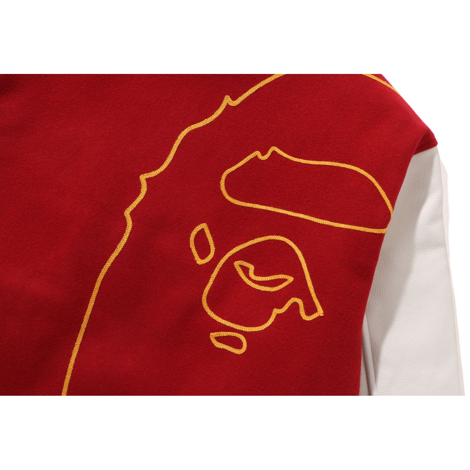 GIANT APE HEAD VARSITY JACKET MENS