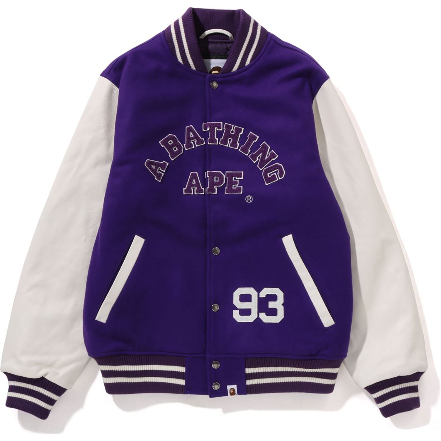 GIANT APE HEAD VARSITY JACKET MENS