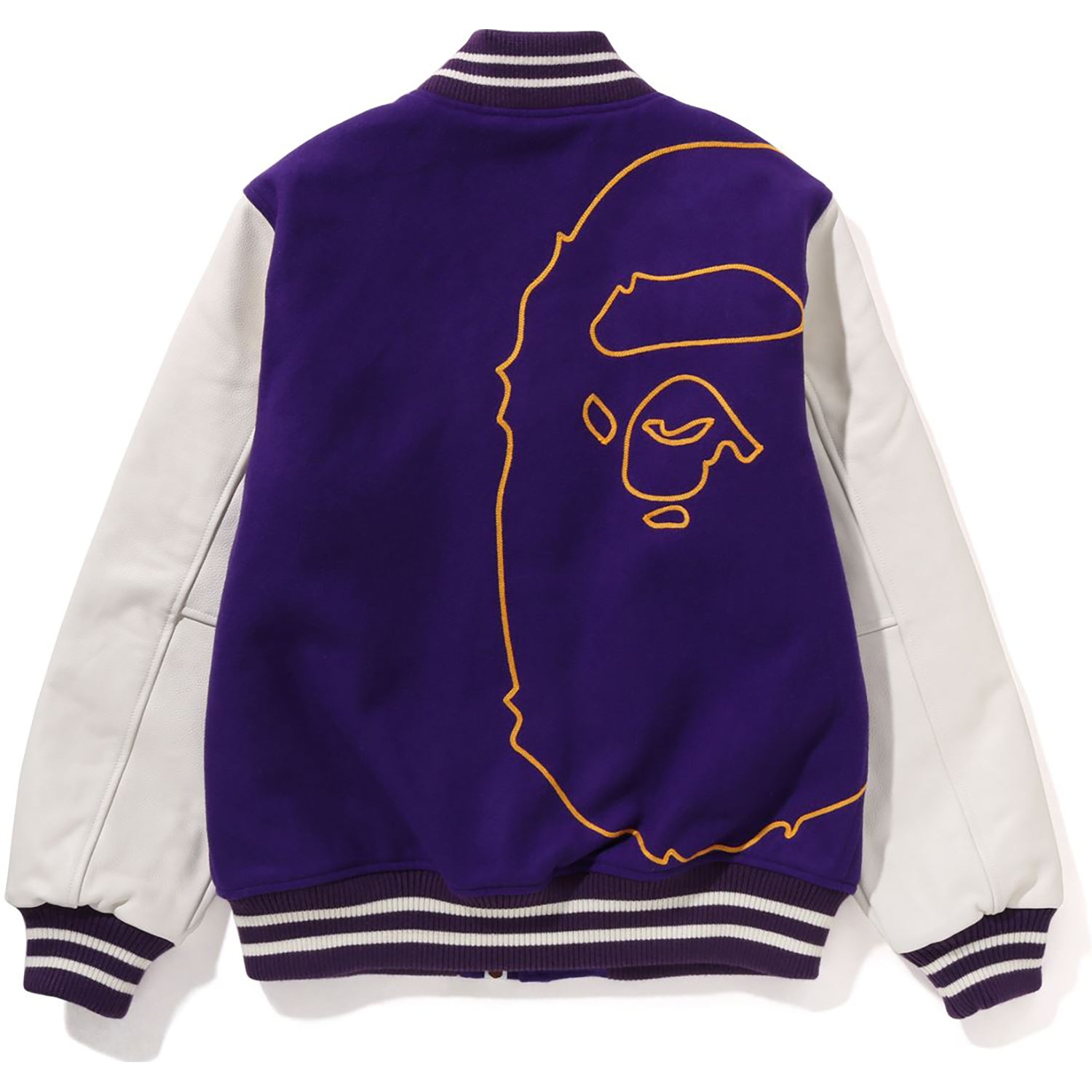 GIANT APE HEAD VARSITY JACKET MENS