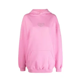 Hoodie Balenciaga  Logo BB Rose