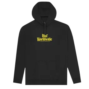 HUF BURN FAST PULLOVER HOODIE // BLACK