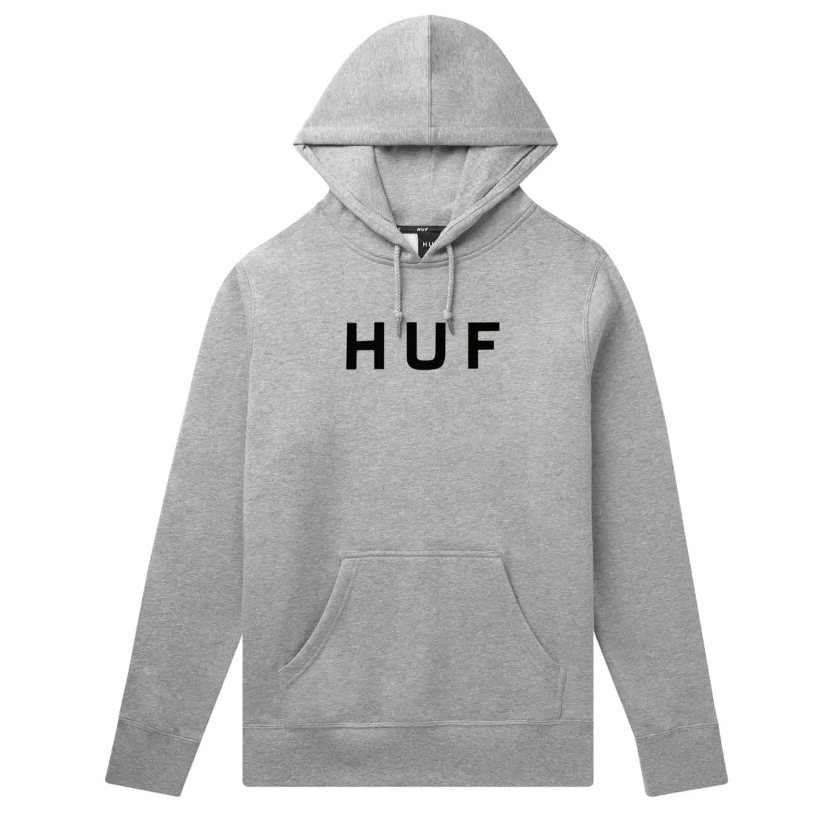 HUF ESSENTIALS OG LOGO P/O HOODIE // GREY HEATHER