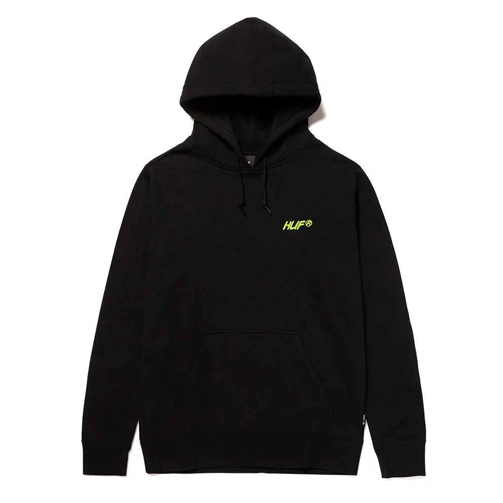 HUF I FEELS GOOD P/O HOODIE // BLACK