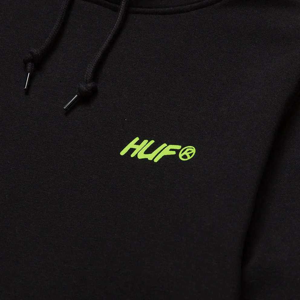 HUF I FEELS GOOD P/O HOODIE // BLACK