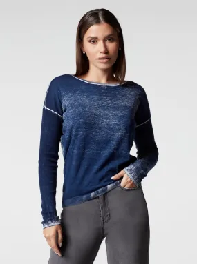 Huntress Boyfriend Sweater - Dress Blues