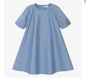 Il Gufo Tucked Sleeve Dress