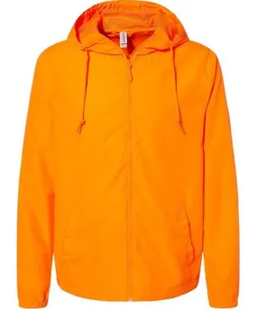 Independent Trading Co. Lightweight Windbreaker Full-Zip Jacket