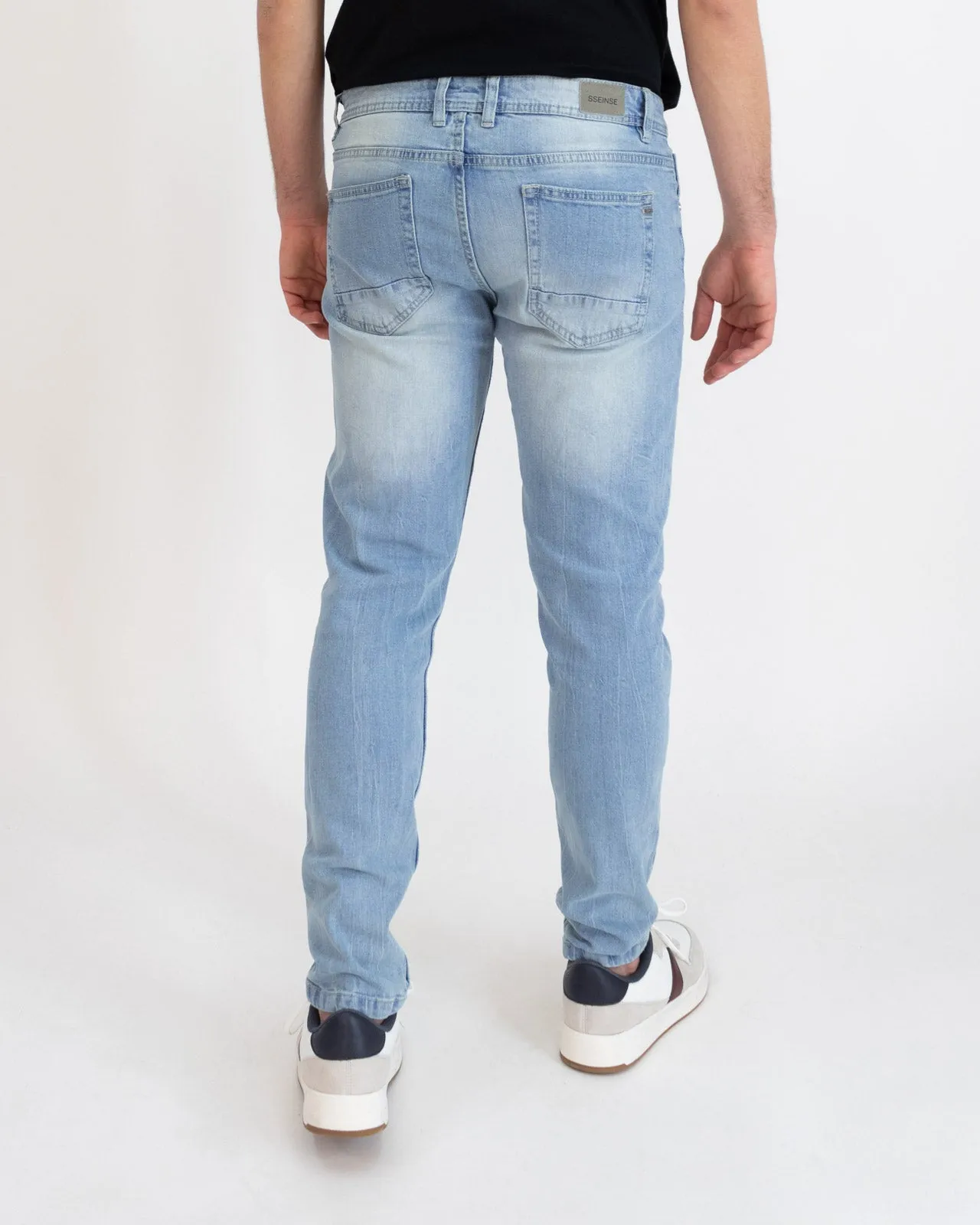 Jeans lavaggio chiaro - SSeinse