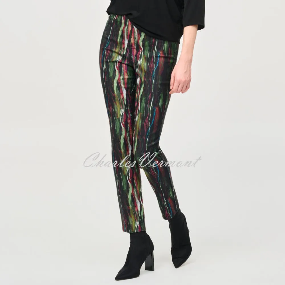 Joseph Ribkoff Abstract Print Trouser - Style 243916