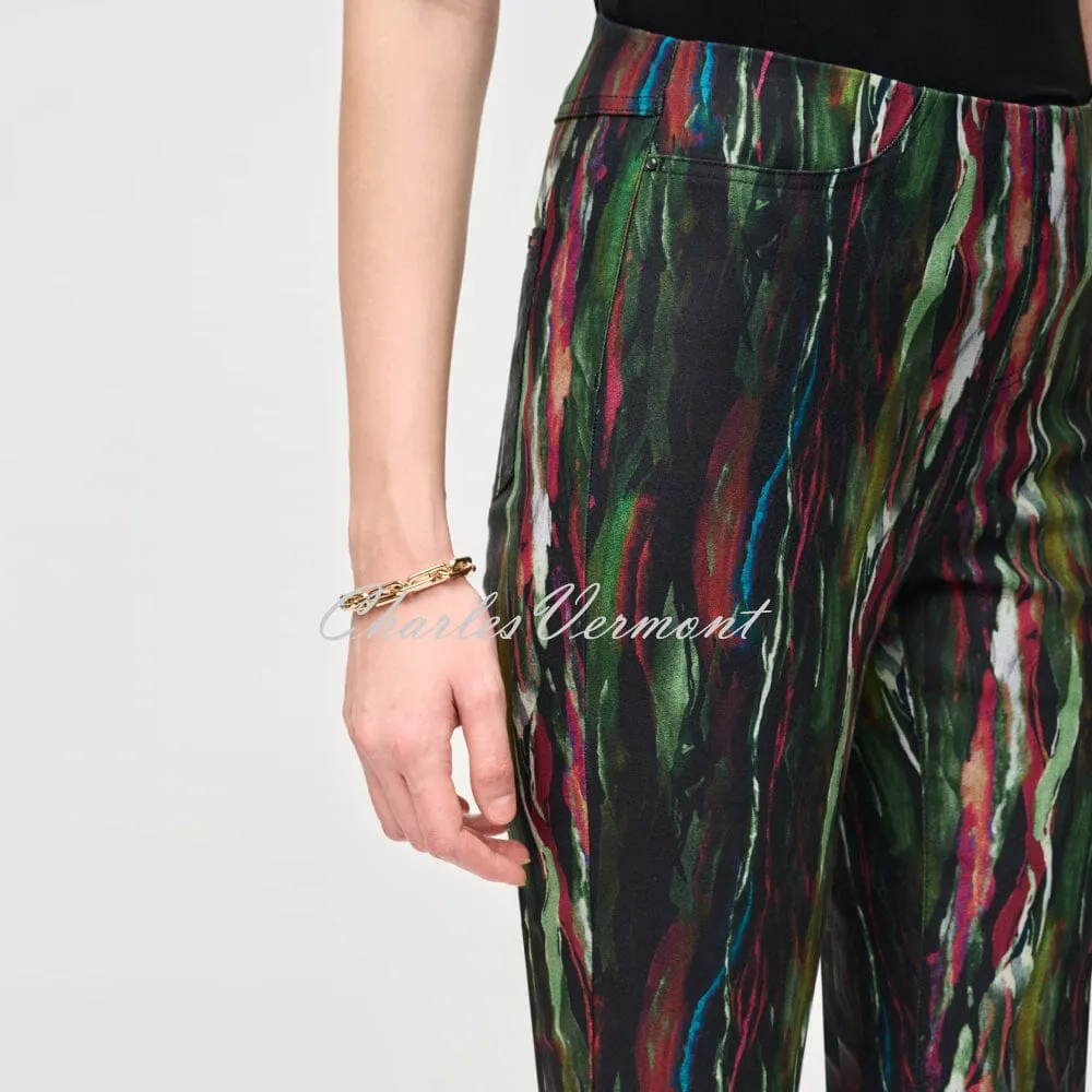 Joseph Ribkoff Abstract Print Trouser - Style 243916