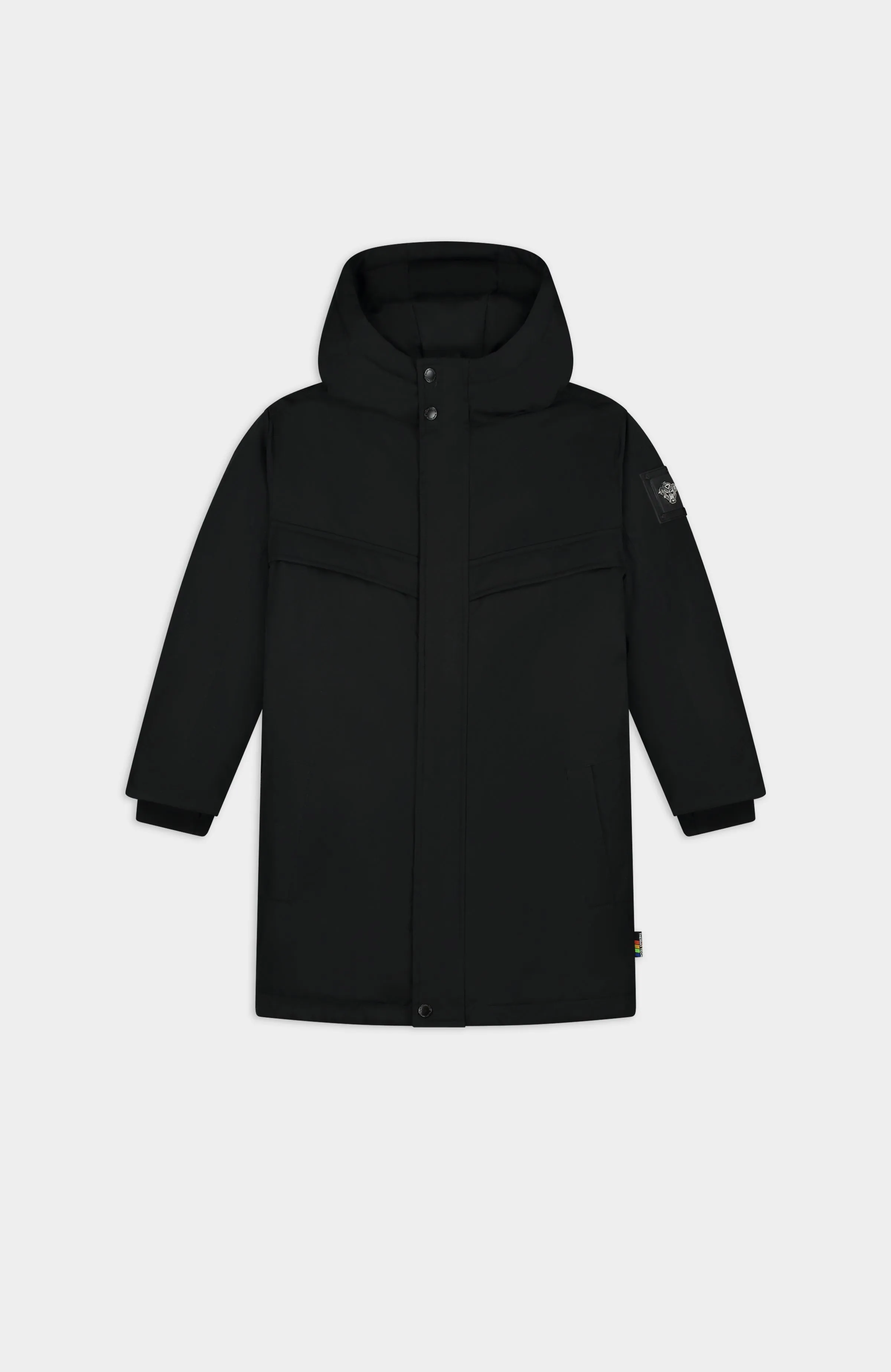 JR. PARKA PLATE JACKET | Black