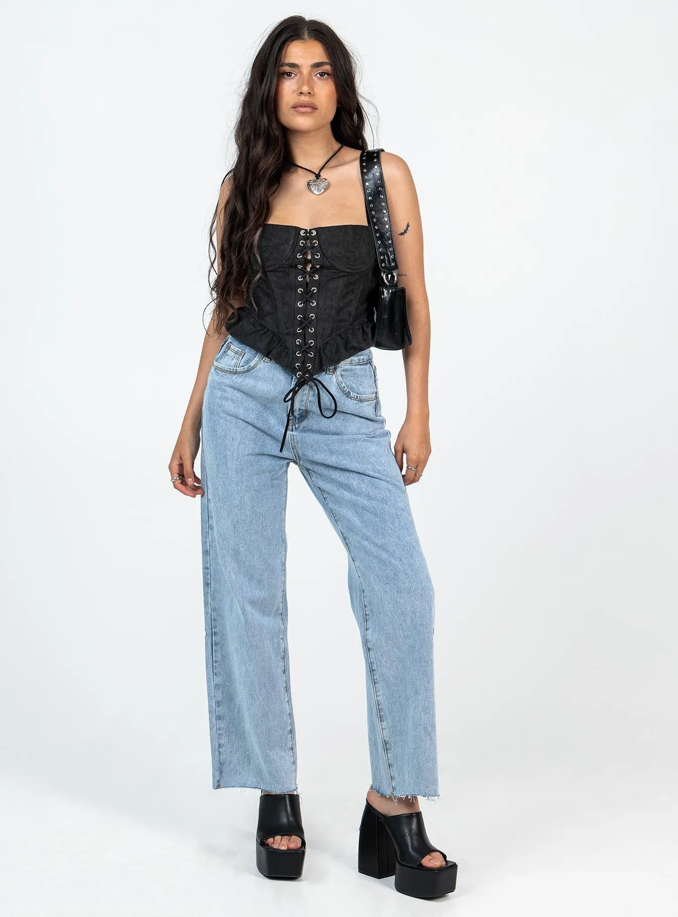 Kalinda Denim Jeans Petite