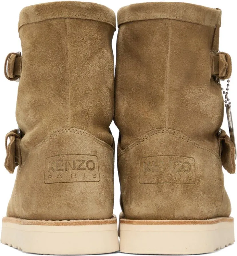 Kenzo Brown cozy Boots