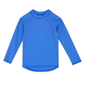 Kids Long-Sleeve Rashguard Top UPF 50+ in Periwinkle