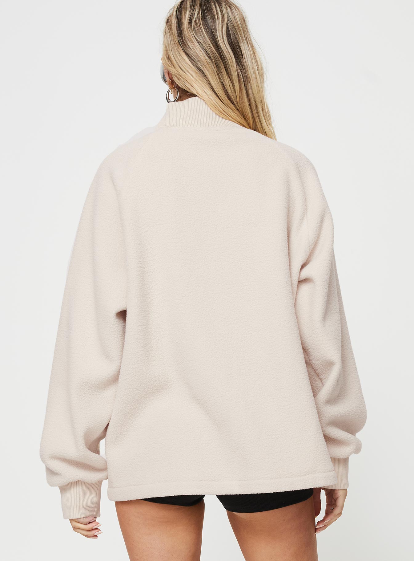 Labelle Quarter Zip Jumper Cream