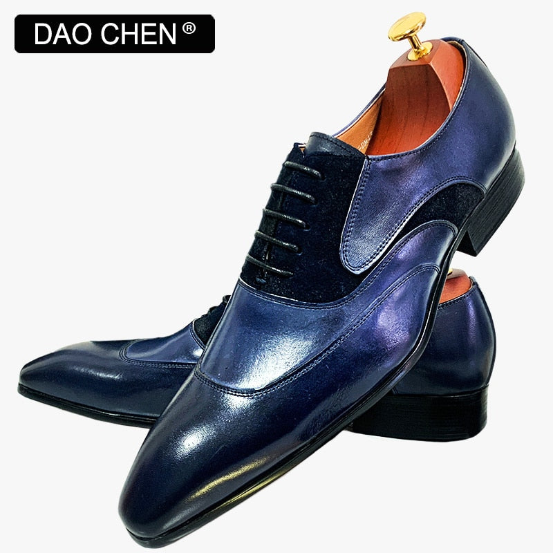 LACE UP MEN DRESS SHOES CLASSIC SHOE POINTED TOE OXFORD SHOES