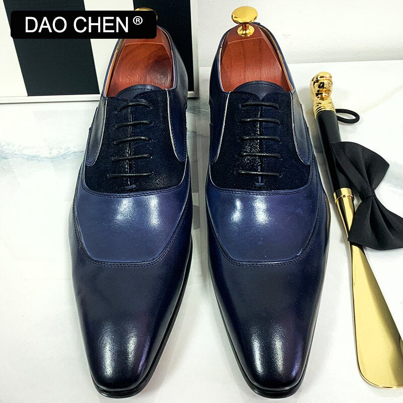 LACE UP MEN DRESS SHOES CLASSIC SHOE POINTED TOE OXFORD SHOES