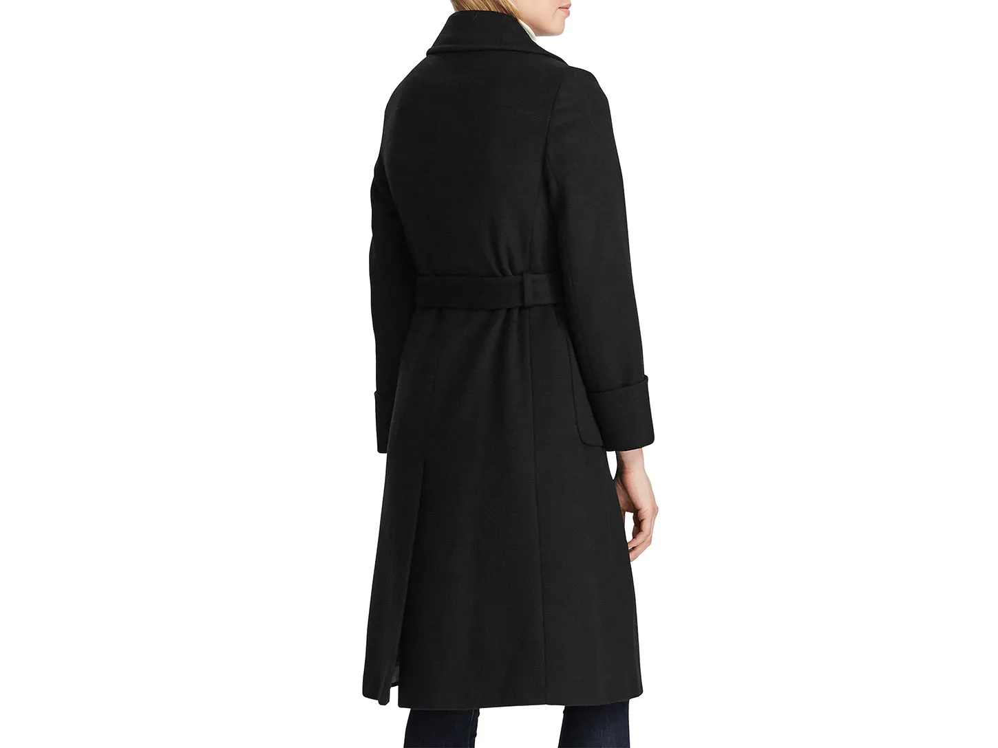 Lauren Ralph Lauren Wool Blend Wrap Coat