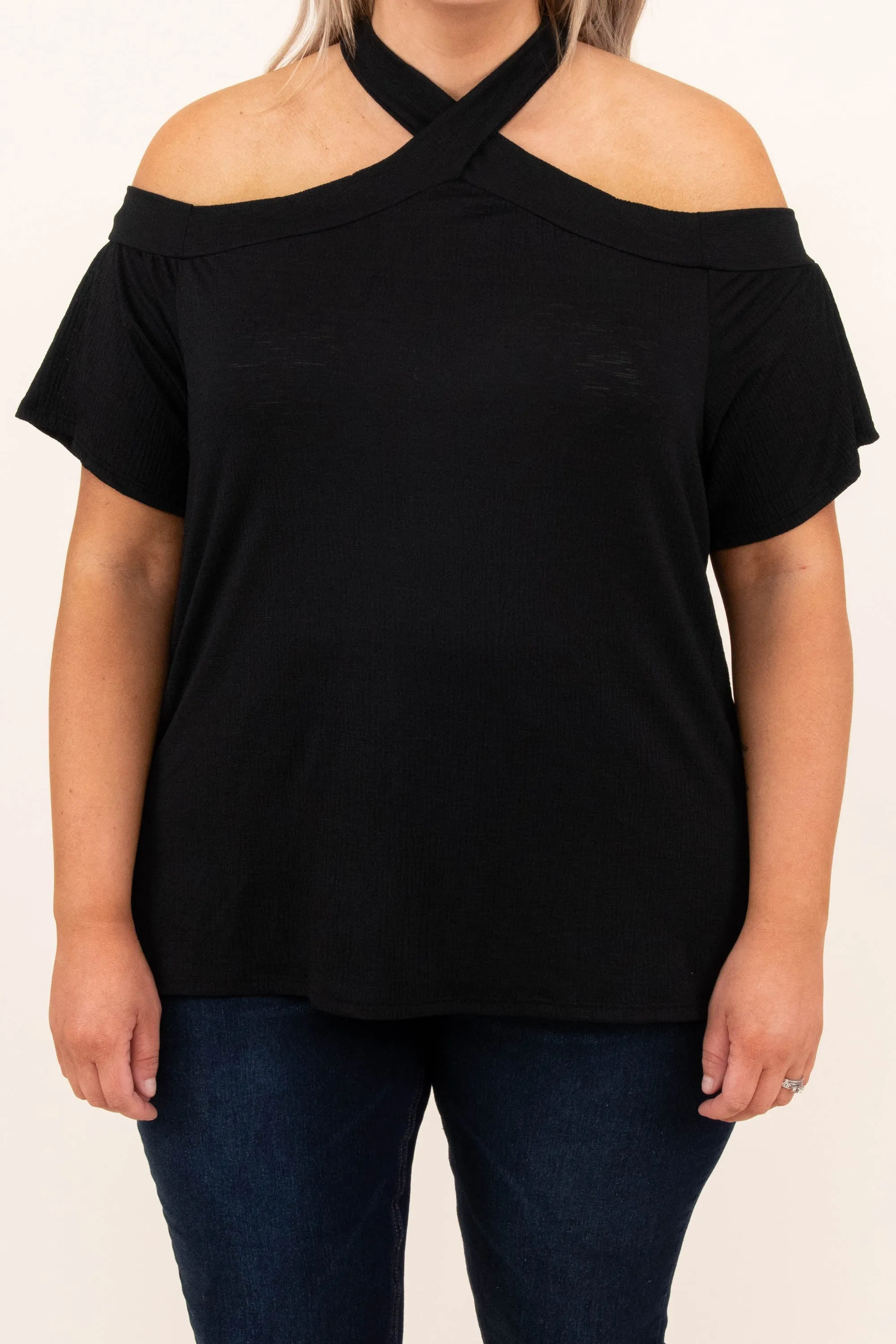 Lift The Mood Top, Black