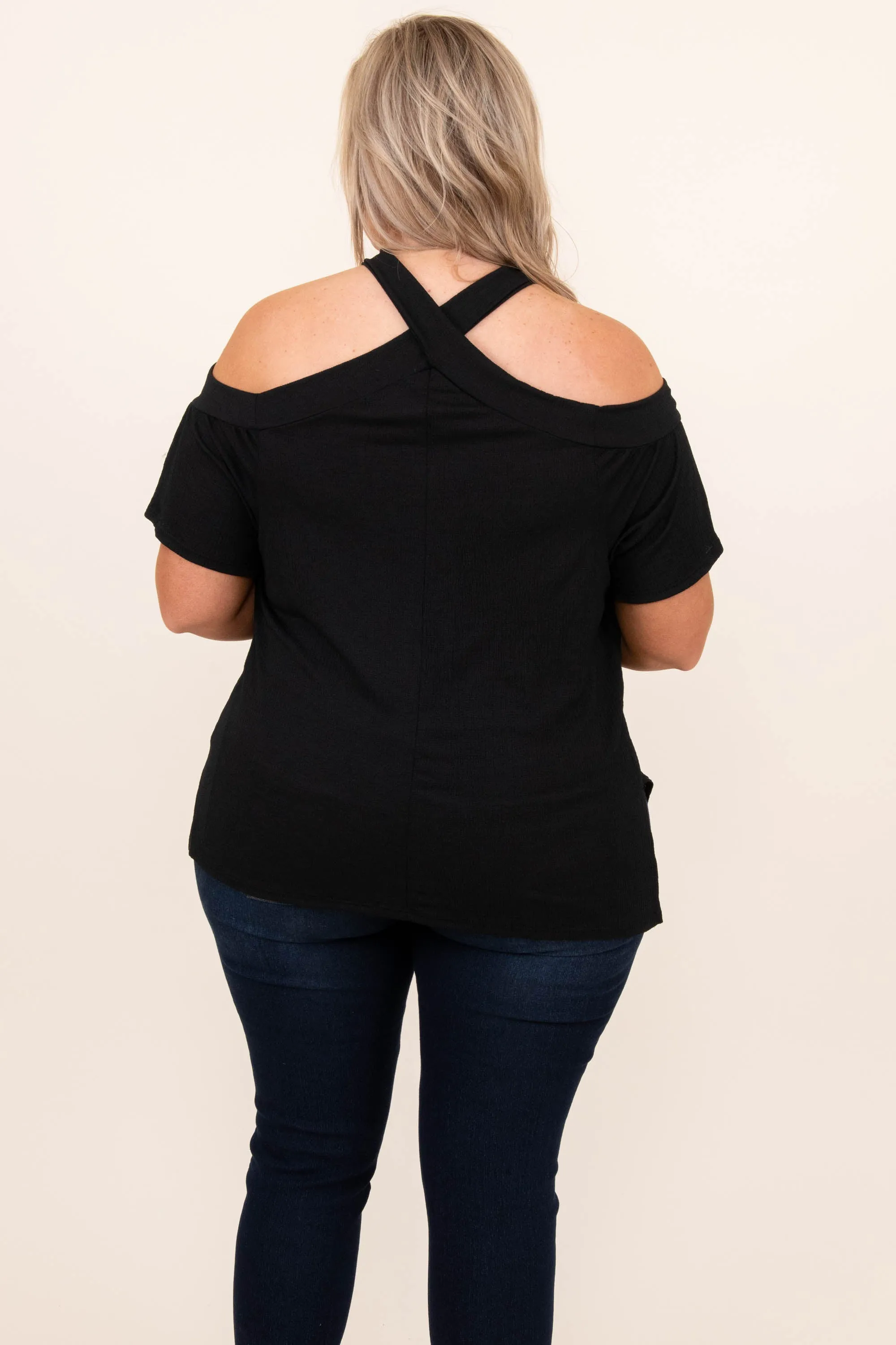 Lift The Mood Top, Black