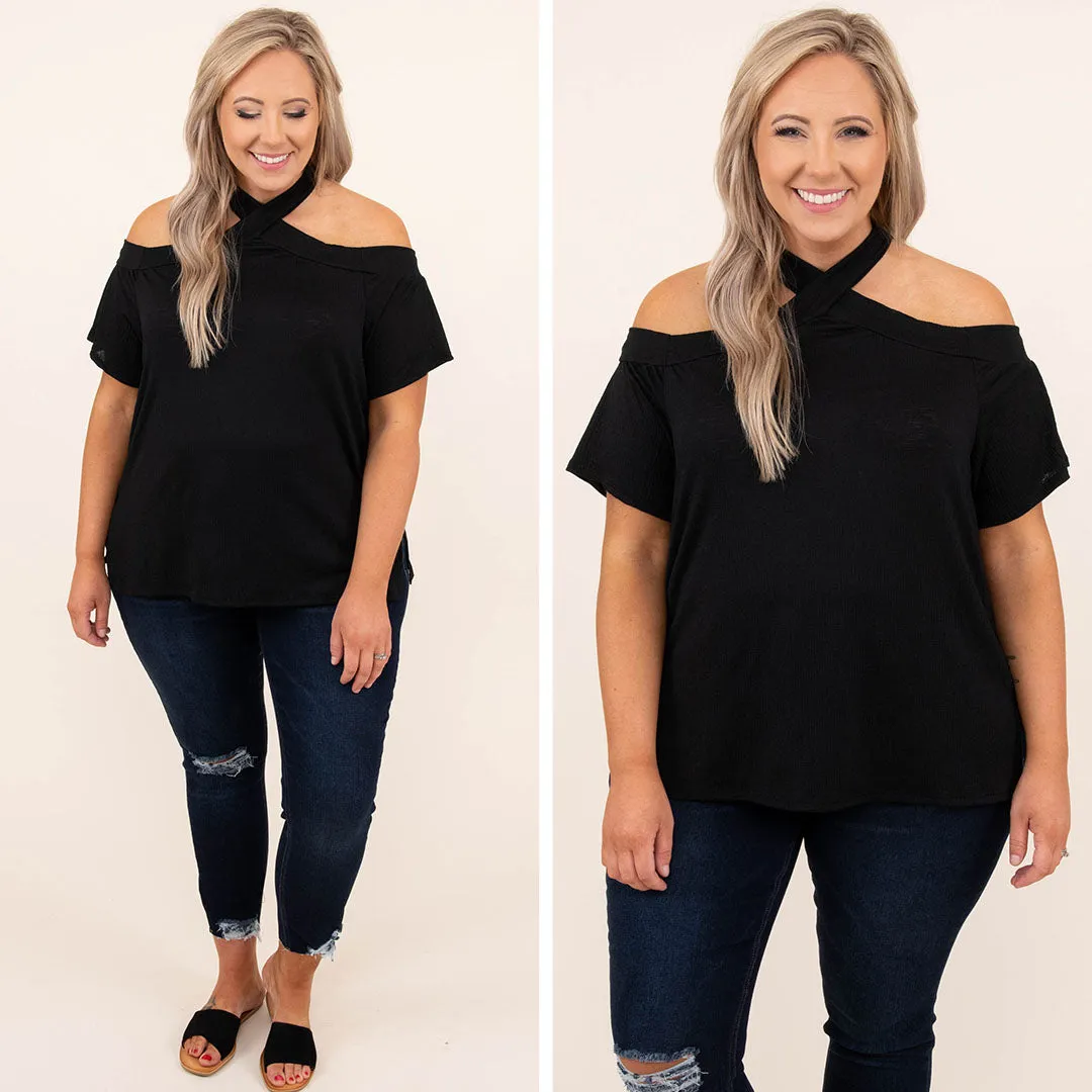 Lift The Mood Top, Black