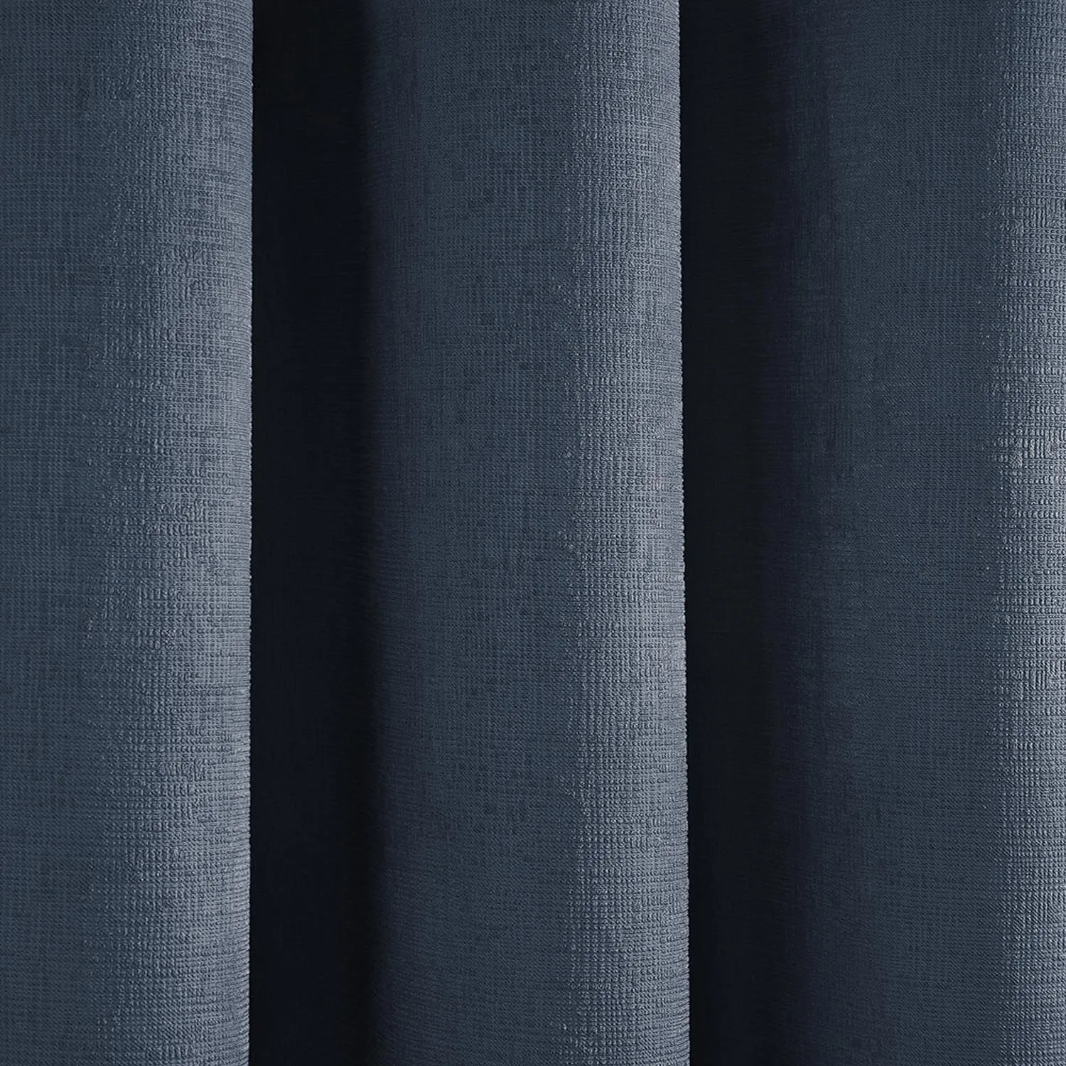 Luna Navy Dim Out Eyelet Curtains