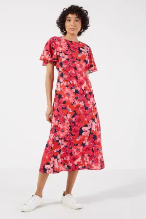 Marc Angelo Flutter Sleeve Dress