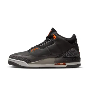 Men's Air Jordan 3 Retro-NIGHT STADIUM/TOTAL ORANGE-BLACK