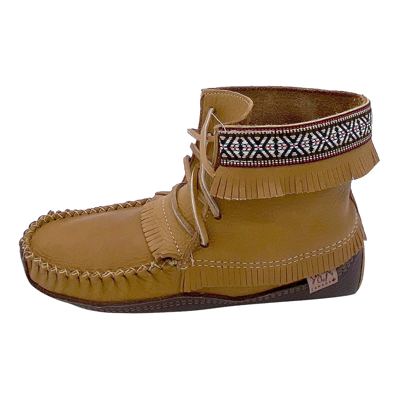 Men's Cork Earthing Ankle Moccasin Boots