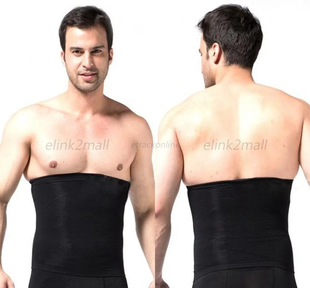 Mens Slimming Tummy Belly Waist Girdle Body Shaper Cincher Corset Bodysuit Underwear Shapewear  SM6