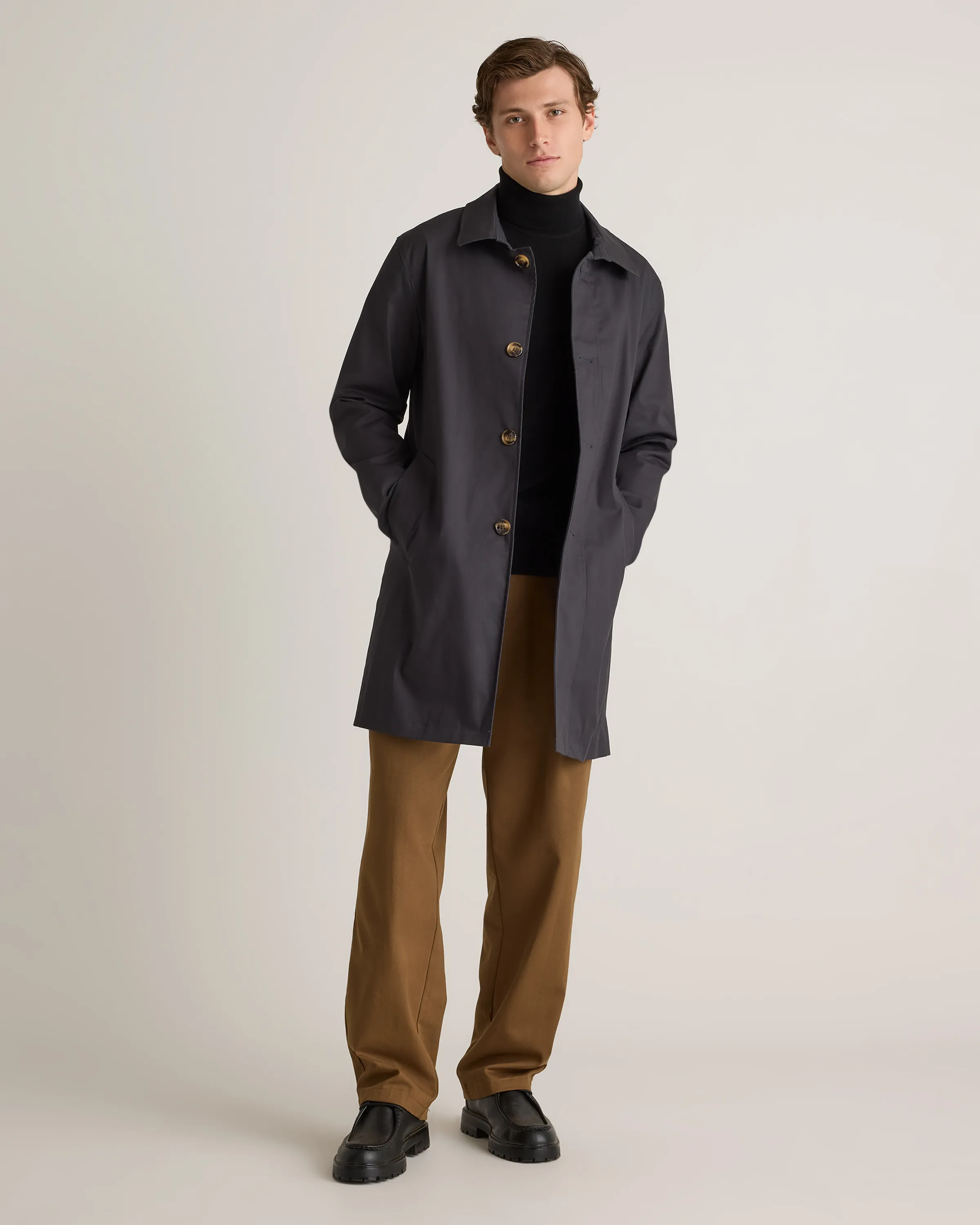 Men's Comfort Stretch Trench Coat