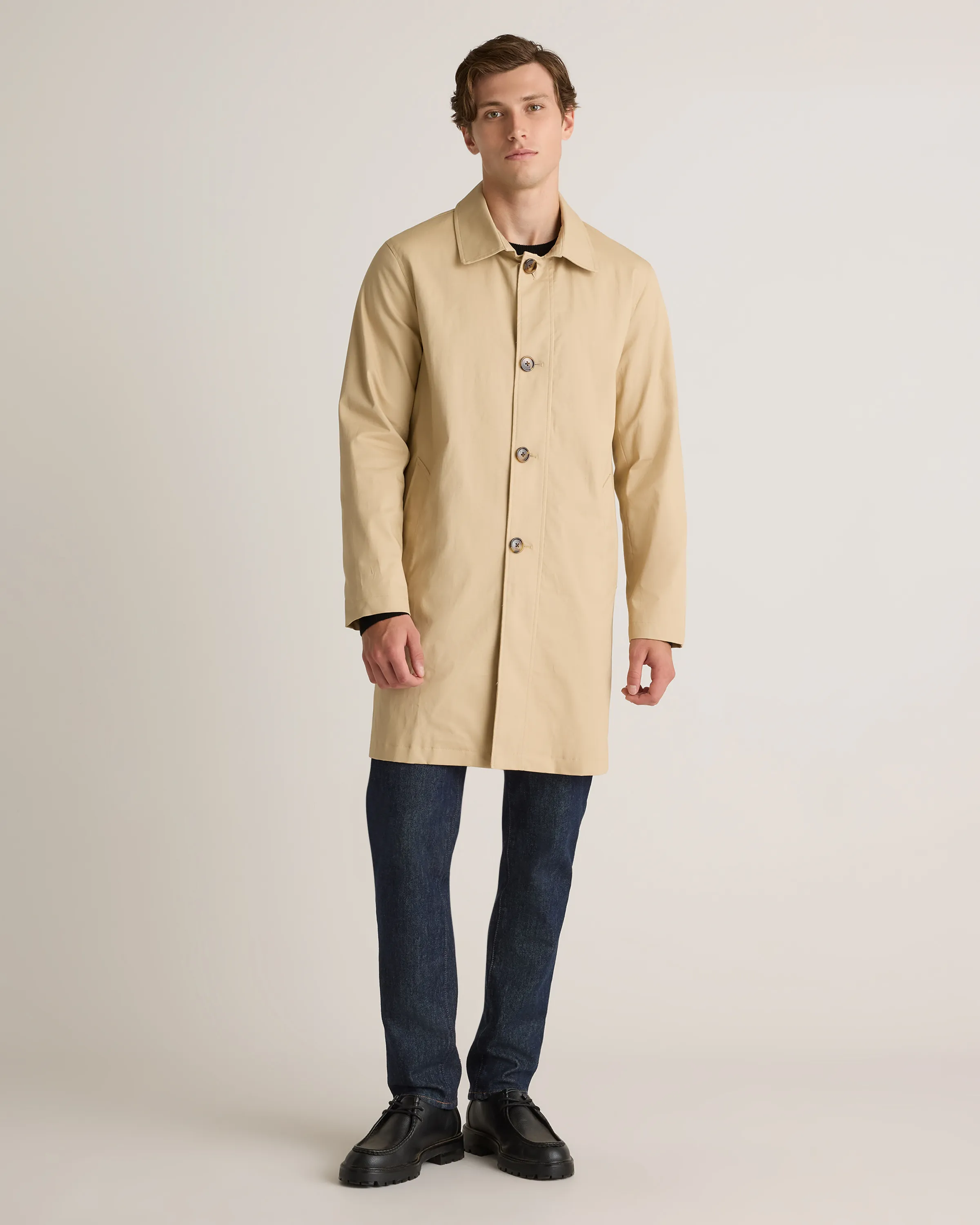 Men's Comfort Stretch Trench Coat