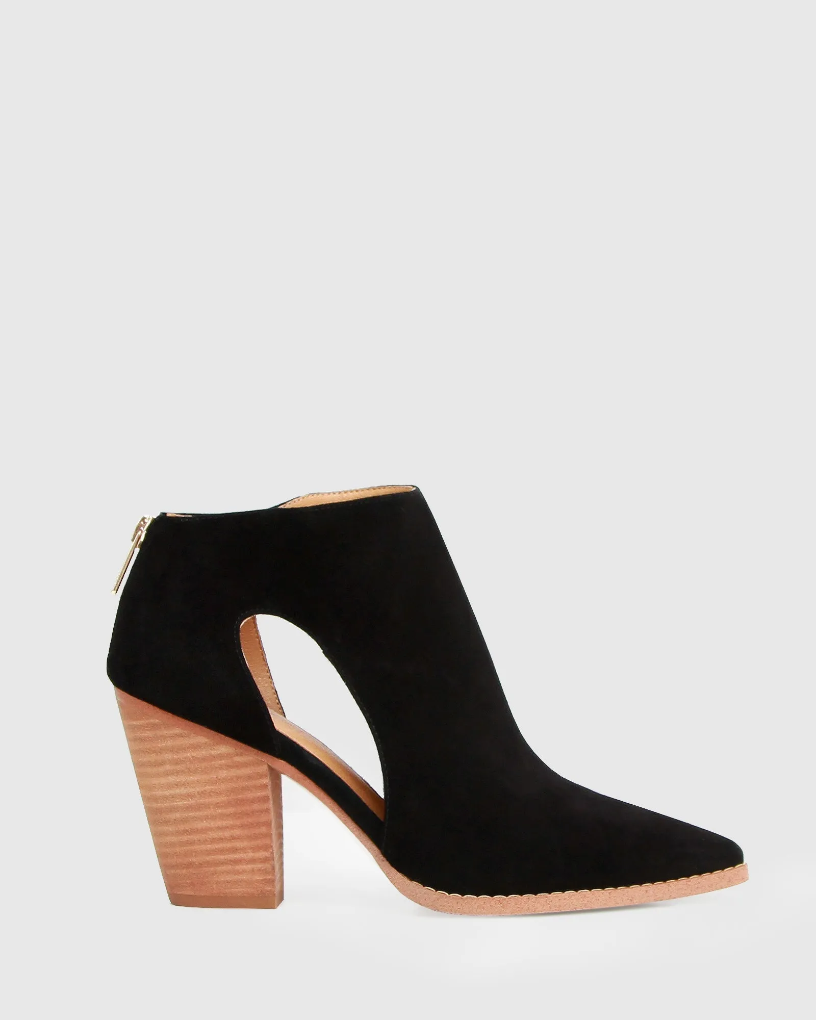 Midnight Special Suede Ankle Boot - Black