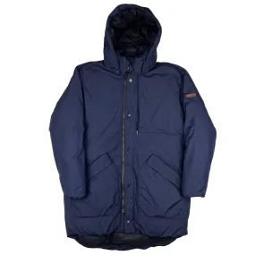 Mont Bell Long Puffer Parka Coat Navy