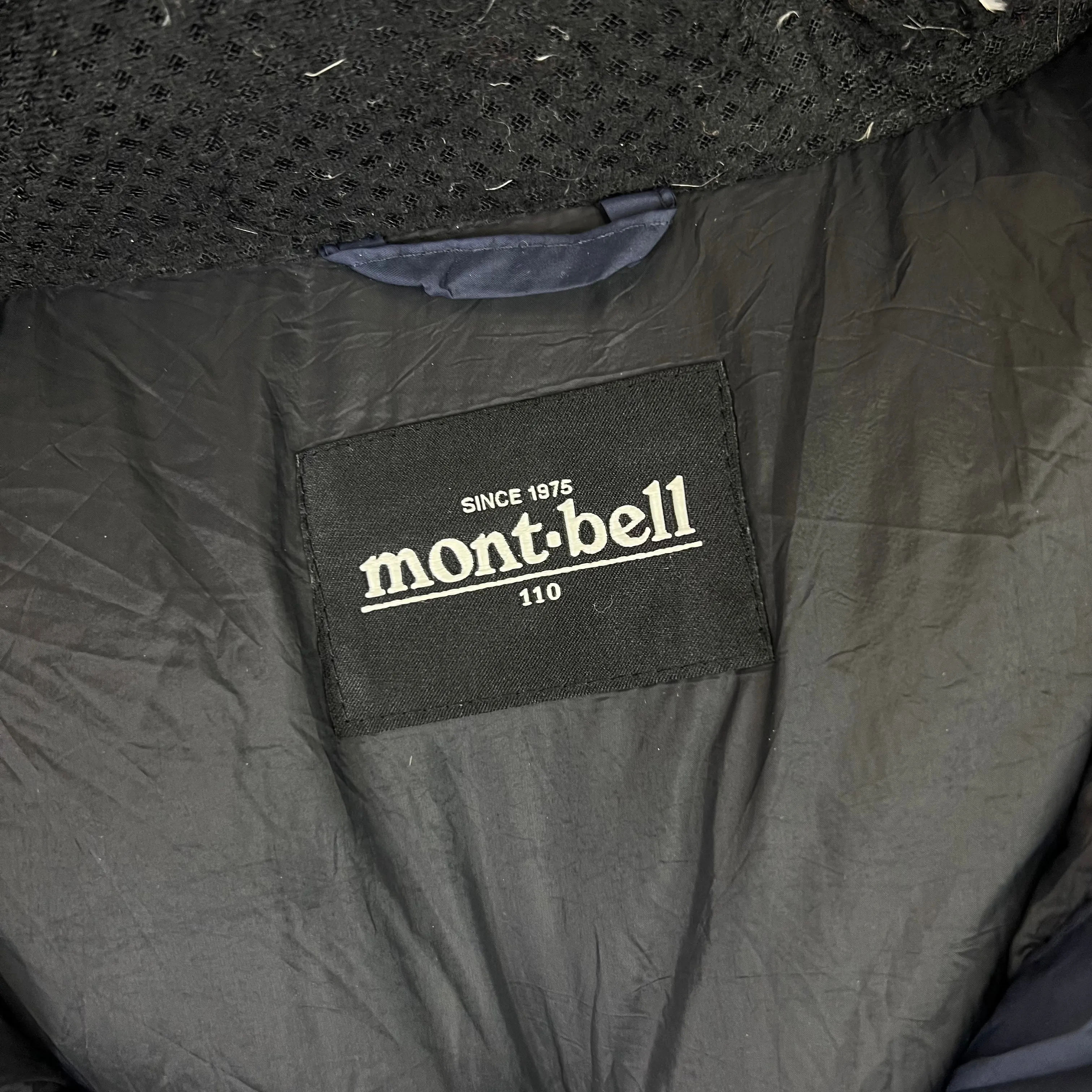 Mont Bell Long Puffer Parka Coat Navy