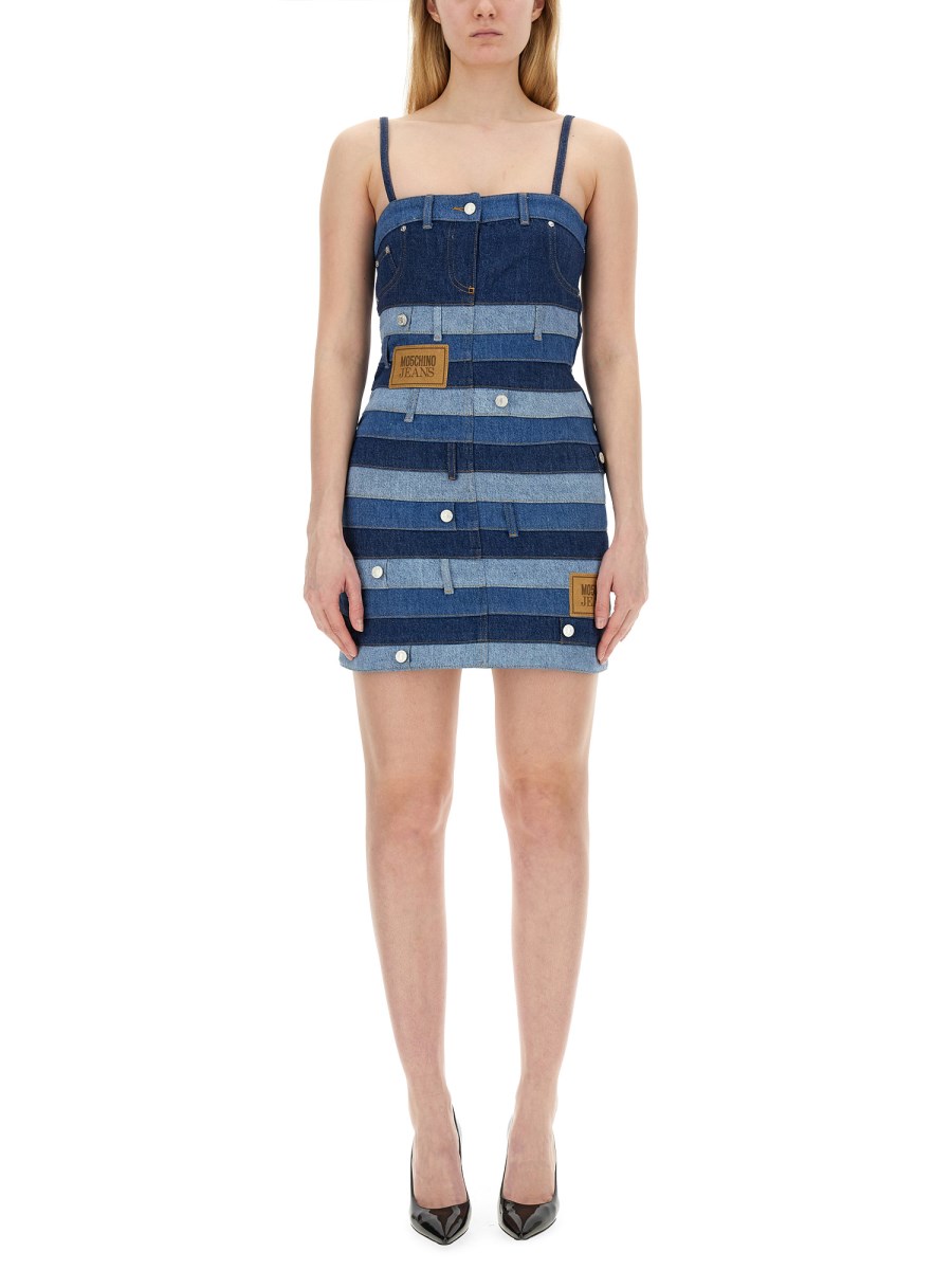 MOSCHINO JEANS    DENIM DRESS