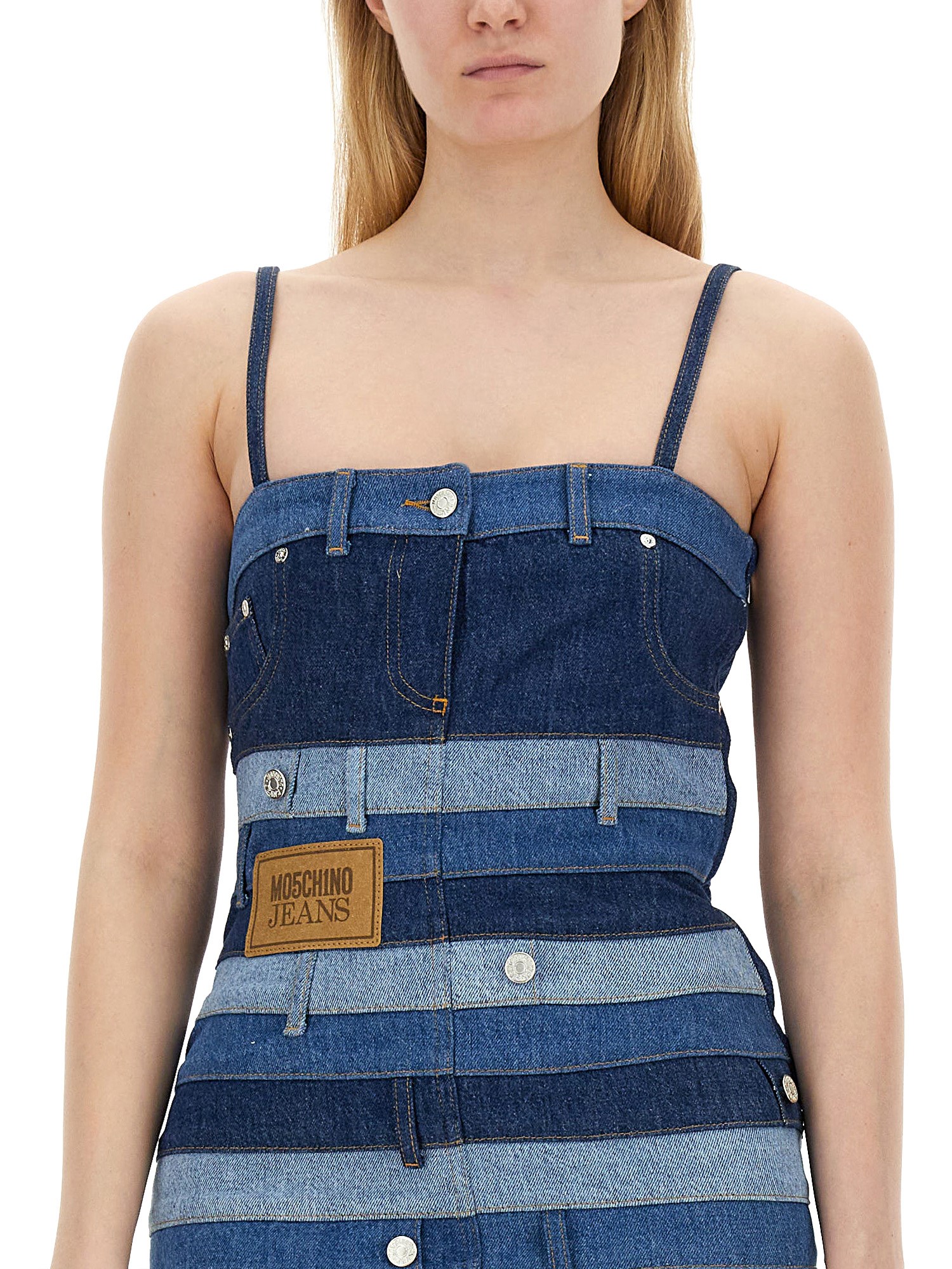 MOSCHINO JEANS    DENIM DRESS