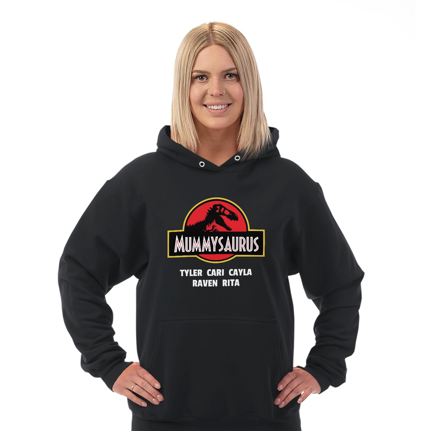 Mummysaurus Personalized Hoodie